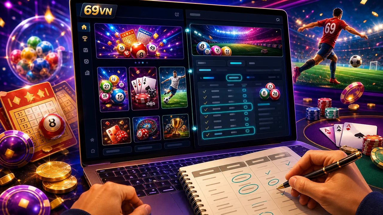 Bảng tin game, poker và sự kiện: cách đối chiếu thông tin cập nhật 69vn giữa các trang